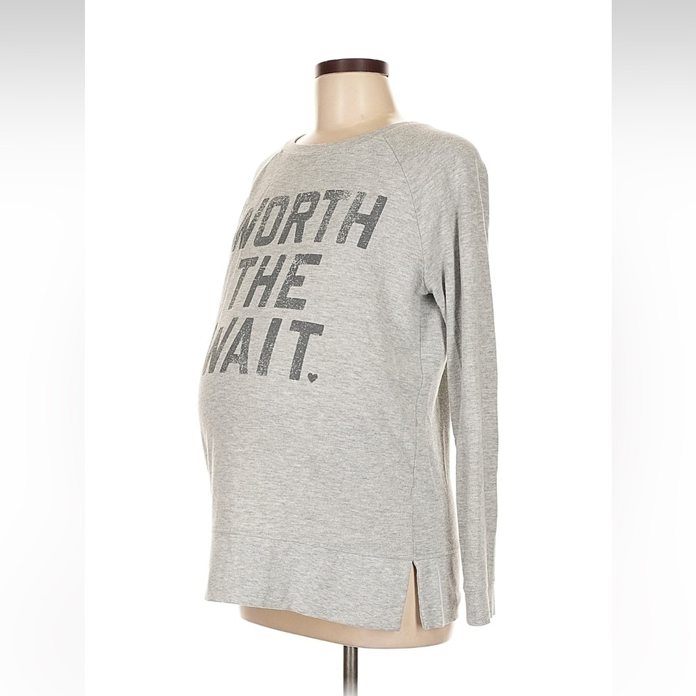 Isabel Maternity by Ingrid & Isabel Gray Sweater